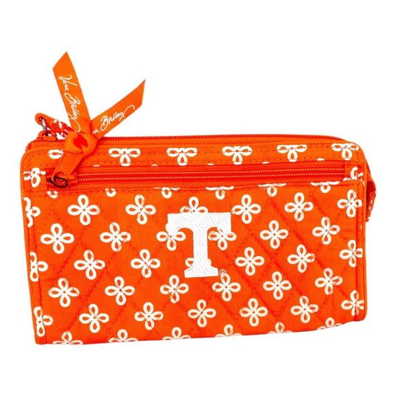 Vera Bradley Handbags - Vera Bradley University of Tennessee Volunteers Front Zip Wristlet